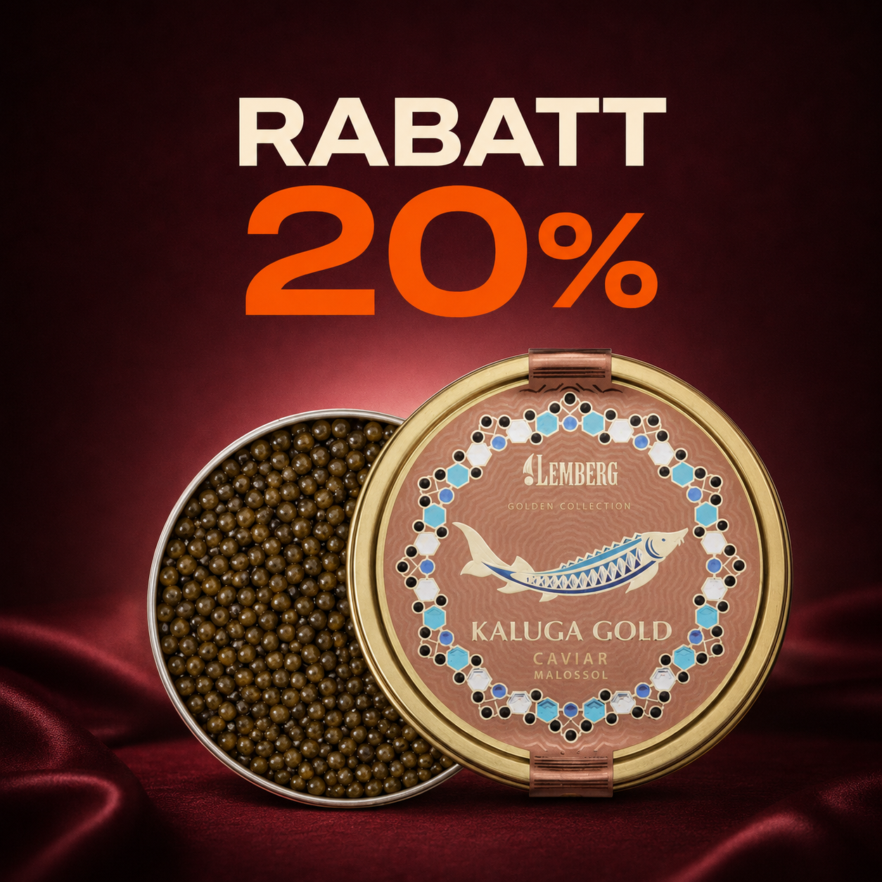 20% off caviar