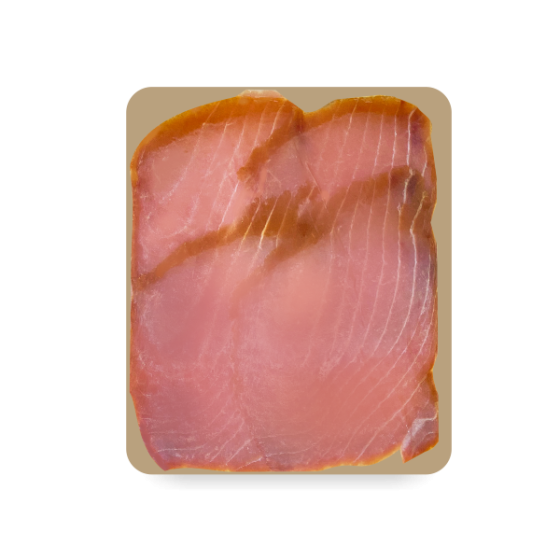 Tuna Filet, cold smoked, sliced, 200g
