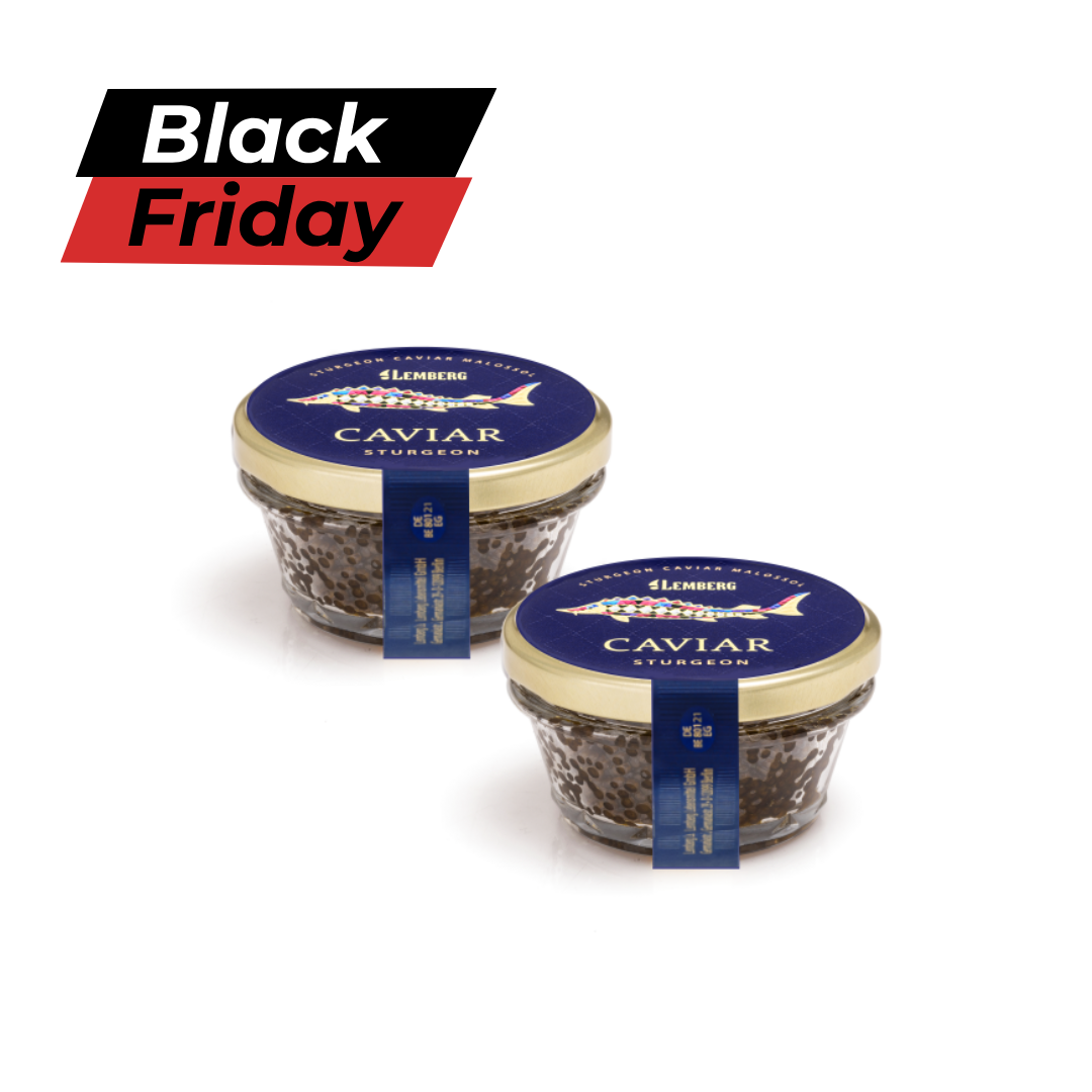 Caviar di Storione Siberiano, 2 x 100g