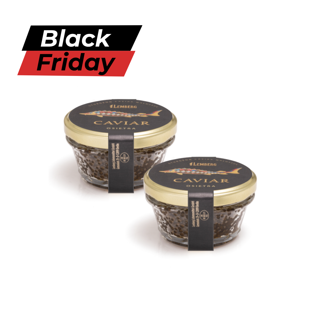 Сaviale di storione Osetra, 2x100g