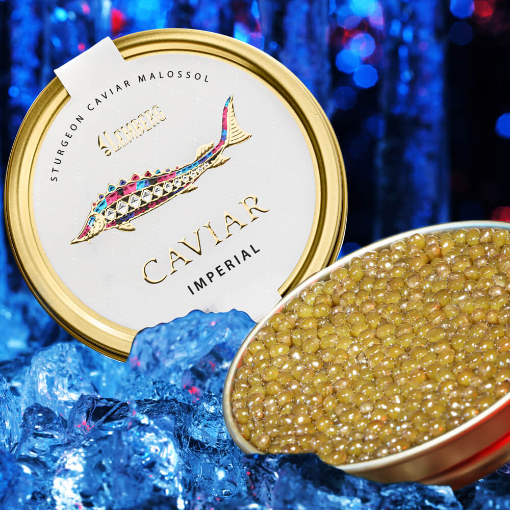 Caviale IMPERIAL OSIETRA, 100g
