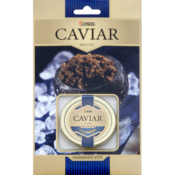 Caviale di storione siberiano, 30g